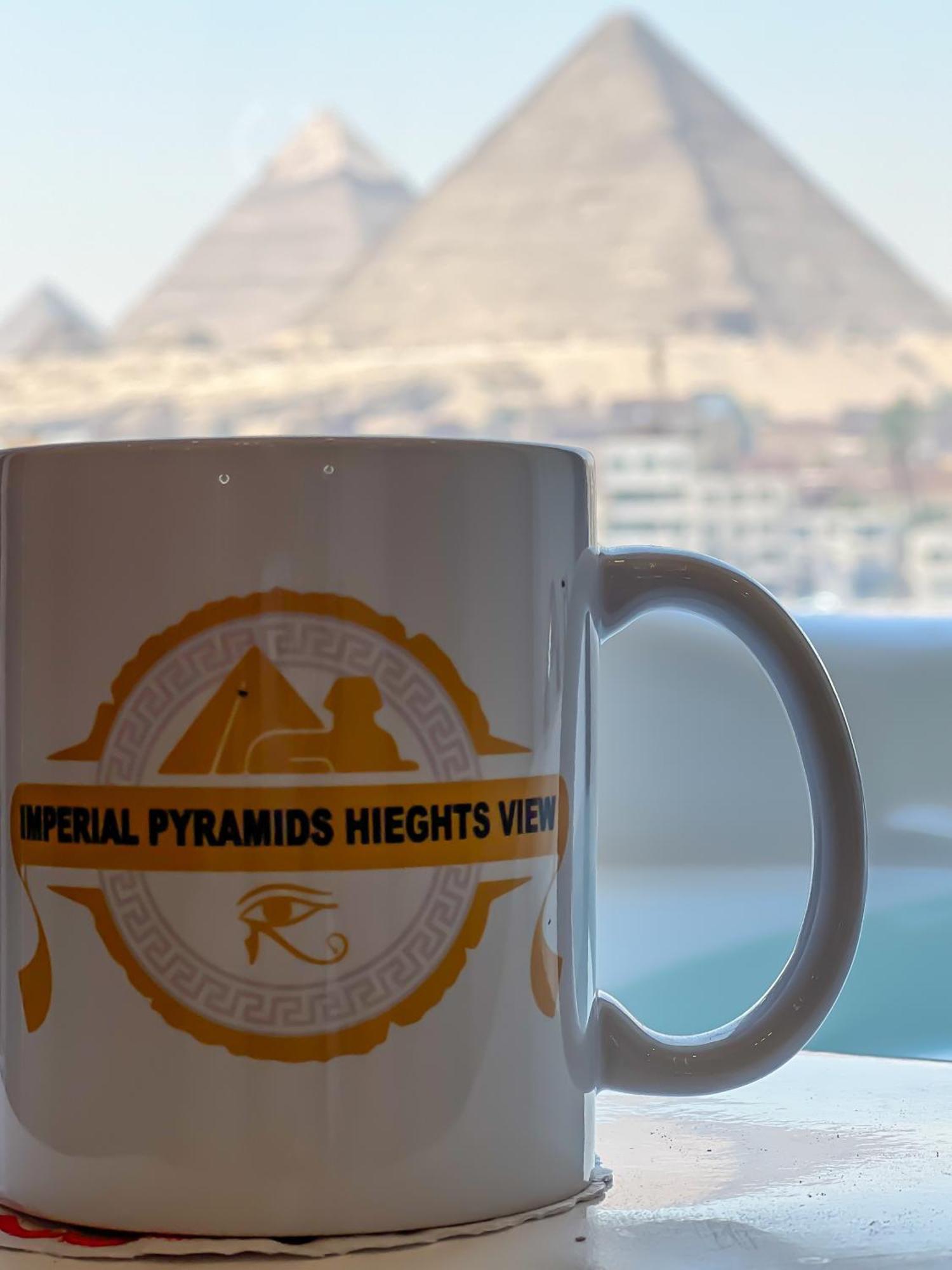 مبيت وإفطار Nazlet el-Sîsi Imperial Pyramids Heights View المظهر الخارجي الصورة